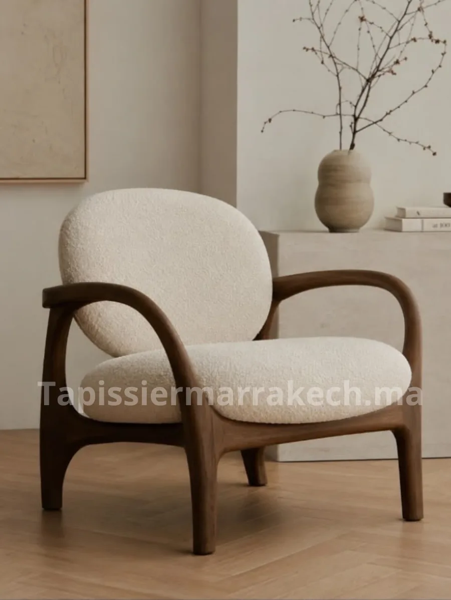 Chaises modernes tapissées sur mesure pour restaurants, cafés et hôtels à Marrakech