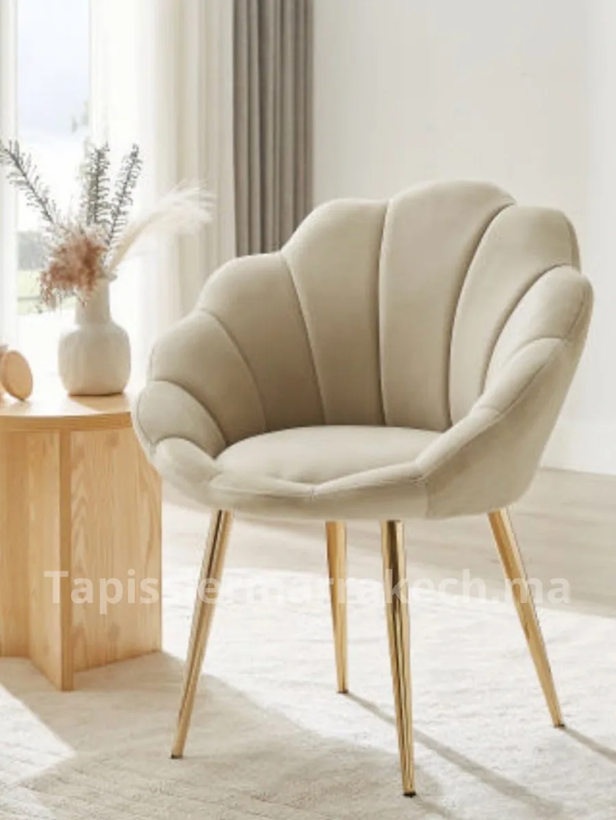 Chaises modernes tapissées sur mesure pour restaurants, cafés et hôtels à Marrakech